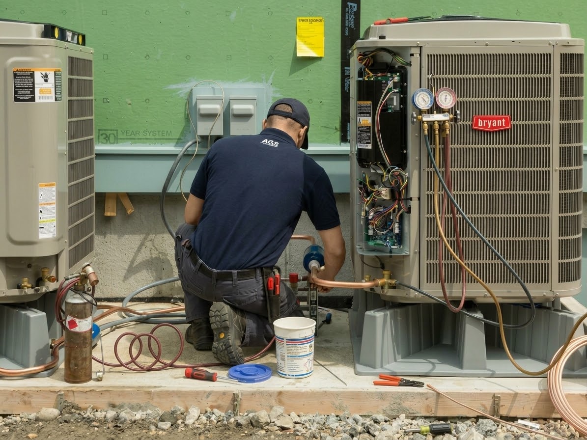 Residential air conditioner outdoor unit